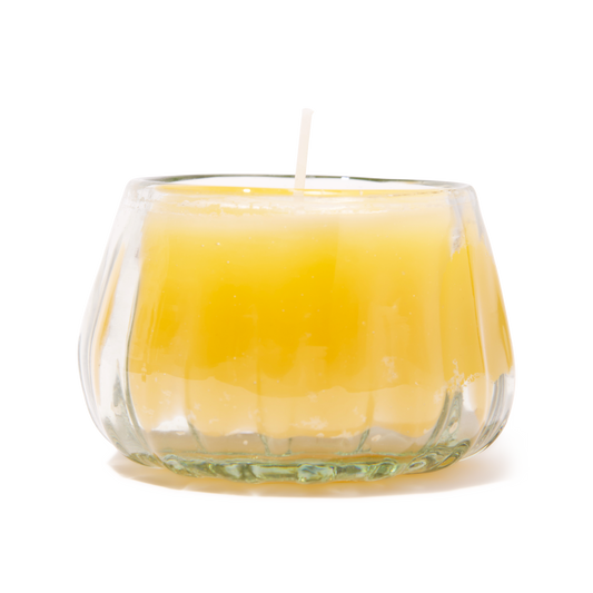 Trataka Beeswax Candle with Lime Essential Oil